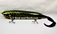 H&H 9" Drop Belly Glide Bait with Soft Tail: Space Frog
