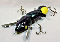 Musky Safari FrankenSpitz Junior 6.5" Saphire Shade x Chartreuse