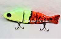 DODO 8" Triple Swimmer with Stinger Tail; Limon Head Snapper