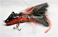 DODO Rat Bastard 6" (incl. buck-tail)  Black Death x Red Beard