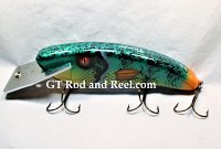 PB Thumper Troller 9" Tri-Hole Aluminum Lip; Hot Tail Perch