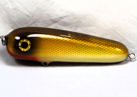 Hughes River Musky 5" Hughey Bait Color; Golde Scale Shad