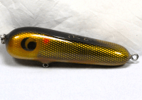 Hughes River Musky 5" Hughey Bait Color; Golden Chub Gold Scale