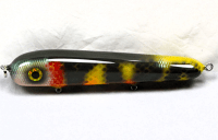 Hughes River Musky Lucky 7" Hughey Bait Color; Big Bar Perch