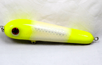 Hughes River Musky 6" Hughey Bait Color; Hi-Vis Yellow