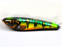 Hughes River Musky Baits, 8" Shaker, Color; Painted By Chris Mueller