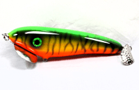 Hughes River Musky 6" SpeedWaker Top Water Bait, Color: Classic Firetiger