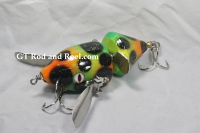 Mini Baby Spitzer 5 Fire Leopard, Musky Safari Tackle Company