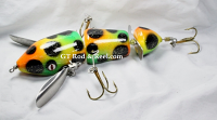 Musky Safari FrankenSpitz XL 8" Fire Leopard