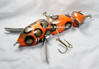 Musky Safari FrankenSpitz XL 8" Rotten Tangerine 