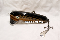 JC Walker 5.5" Butter Scotch Shad   with Hatchet Trailer