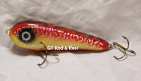 Smuttly Dog Baits Lures 5" Stubby C, Color; Bloody Mary