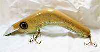 Pearson Plugs 10" Boomerang Crank/Troller Bait with 2 Large Rattles & Strong Aluminum Lip: Color, New River Sucker