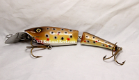 Leo Lure-Shayla Shad-Jointed 5.25" Color Brown Trout