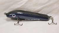 Pearson Plug 5.5" Suicide Sucker Black and Blue Shad