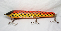 Muskie Safari Mr. Automatic 10" Count-Down Glide Bait Bait Checker Board