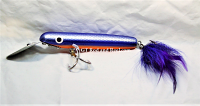 AHL Rock Diver Purple Shad with Bucktail