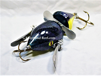 Mini Baby Spitzer 5 Sapphire Shade x Chartreuse, Musky Safari Tackle