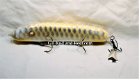 H&H 8" Slim Sucker Glide Bait with Live Tail, Common Carp