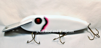 PB Gypsy Troller 9" Tri-Hole Aluminum Lip; Red Eye Albino
