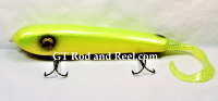 H&H 9" Drop Belly Glide Bait with Soft Tail: Limon Shad