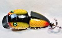 Nimmer Swimmer 5" Wolly Pog Yellow Shad Clown