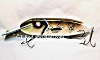 PB Gypsy Troller 9" Tri-Hole Aluminum Lip; Walleye