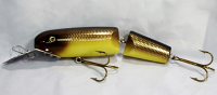 Leo Lure-Musky Dawg-Jointed-6.5"-Color Golden Walleye