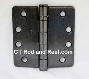 Hager RCBB1279 Hinge 1 Each 4" x 4" 1/4" Radius Ball Bearing Hinges US10b Oil Rubbed Bronze