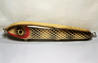 Hughes River Musky 7" Bait Top Prey Color: Classic Ivory Carp